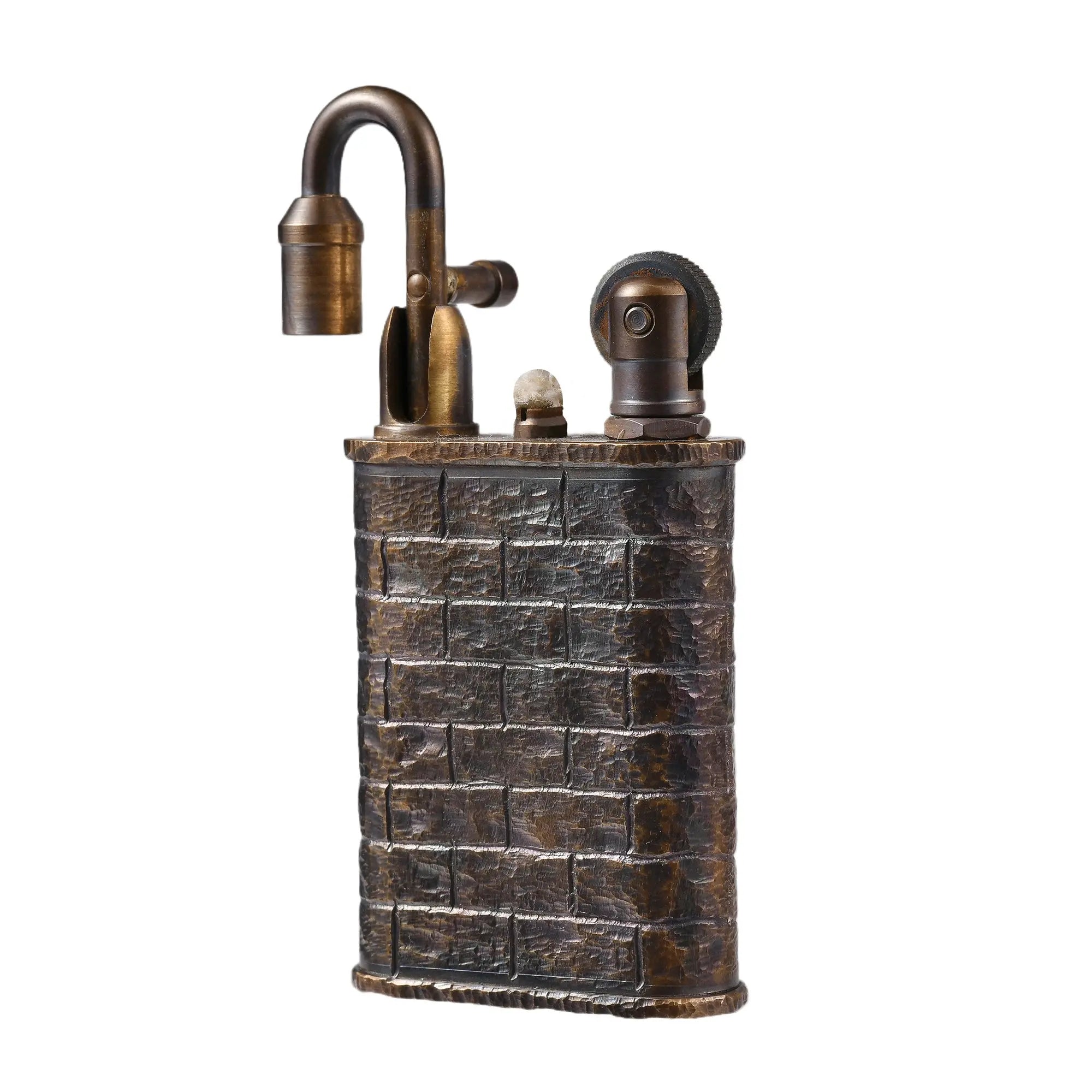 Lockflame - Hand-carved Brick Wall THORENS Lighter Official Site
