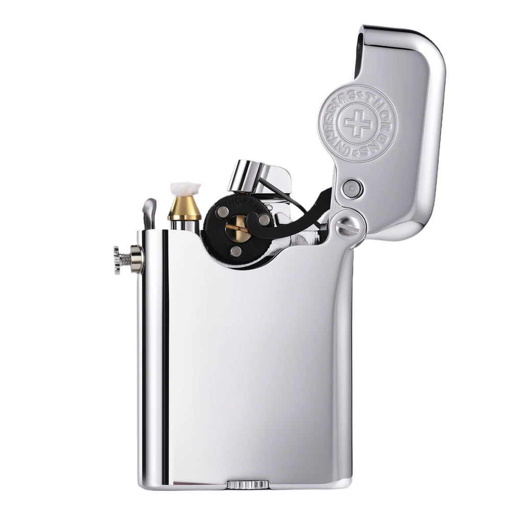 Gen 3 - Single Claw - Glossy with Brand Emblem (Bottom-fill) - Silver THORENS