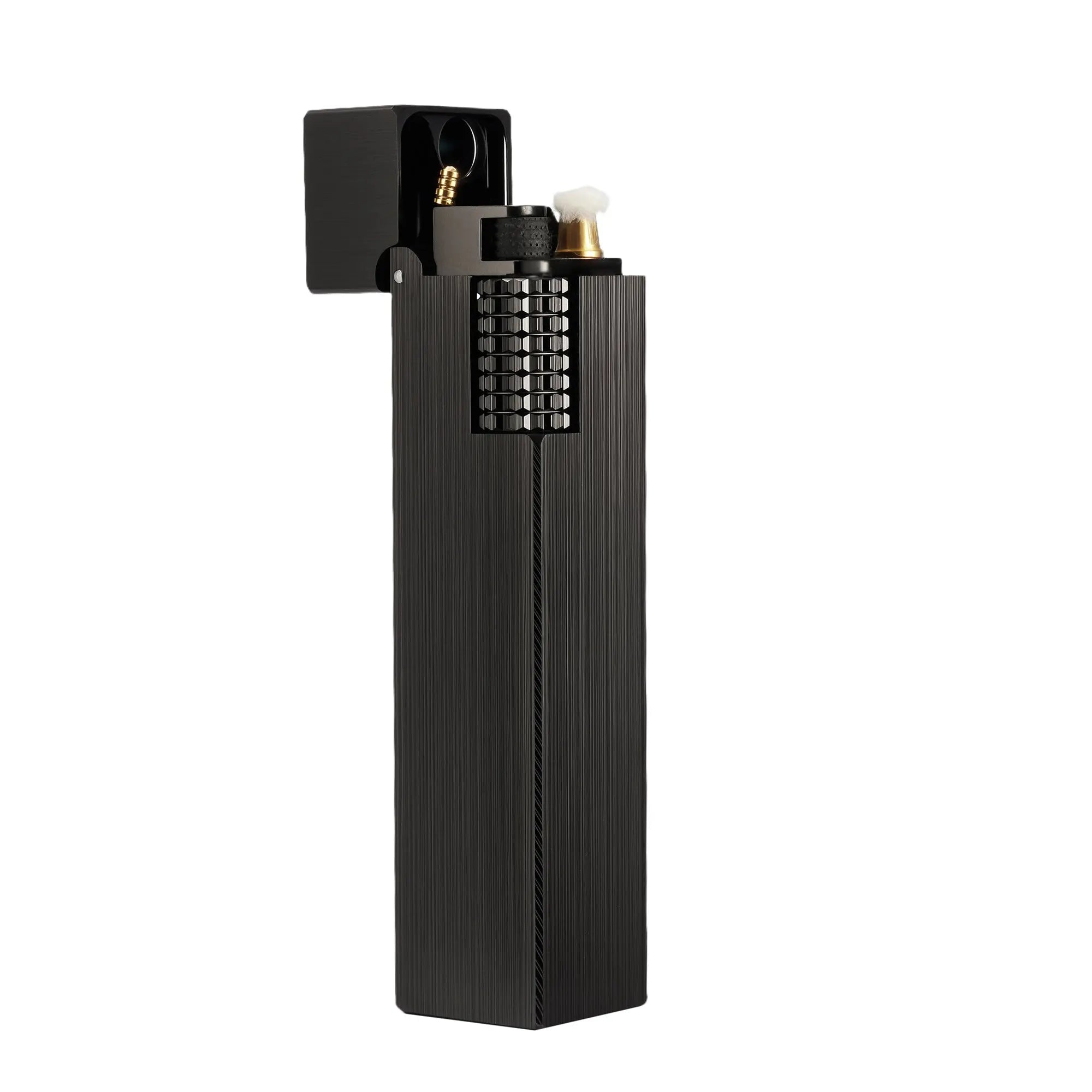 Side Slip - Rectangular Lighter - Glossy - Black THORENS