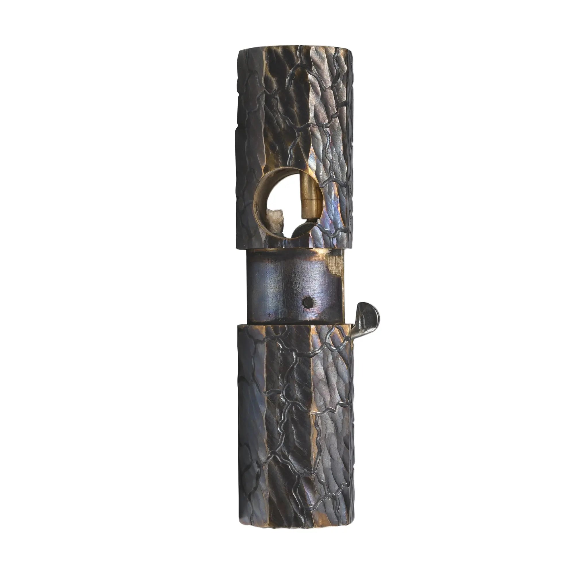 Octagon Trigger - Hand-Carved Earth Fissure Texture THORENS