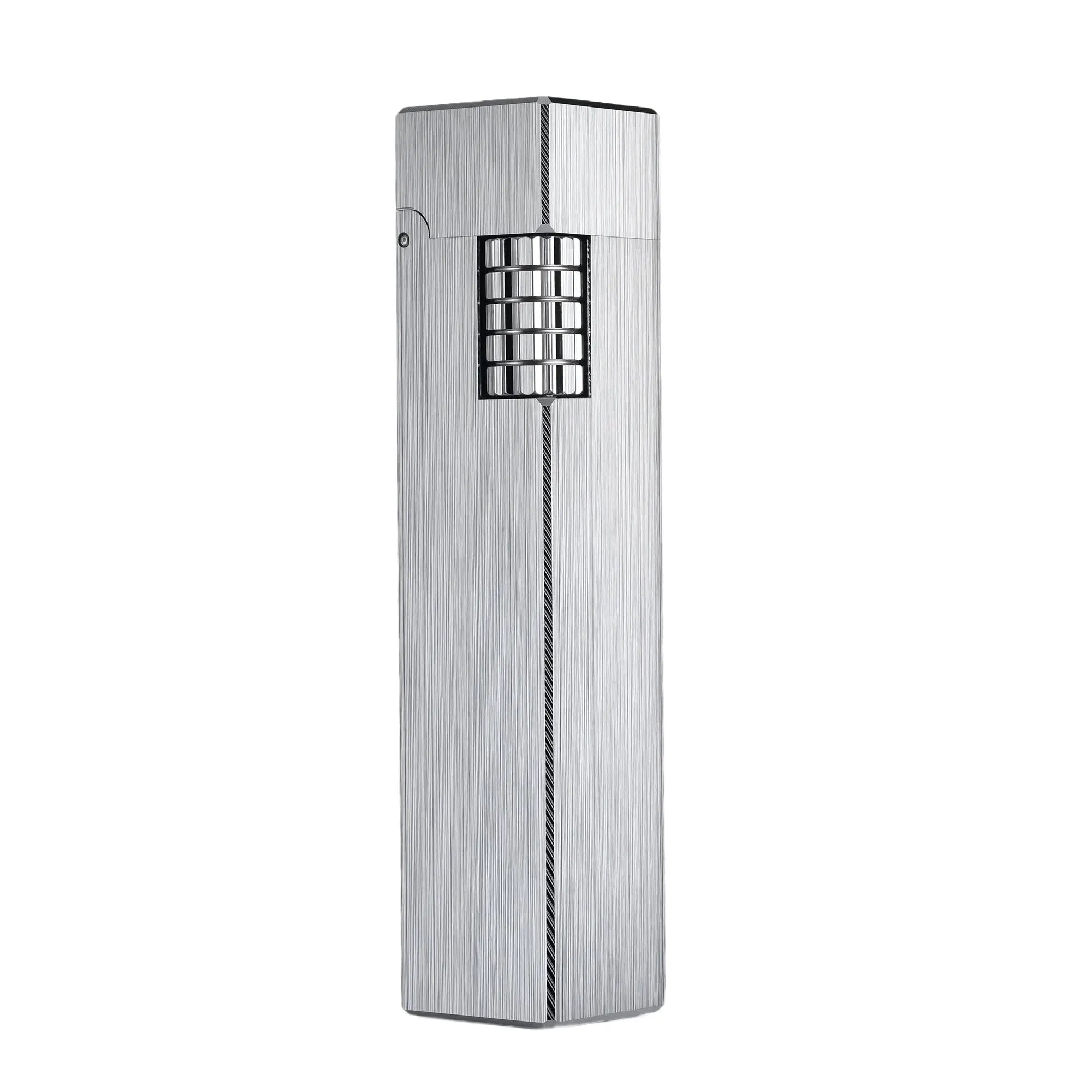Side Slip - Rectangular Lighter - Glossy - Silver THORENS
