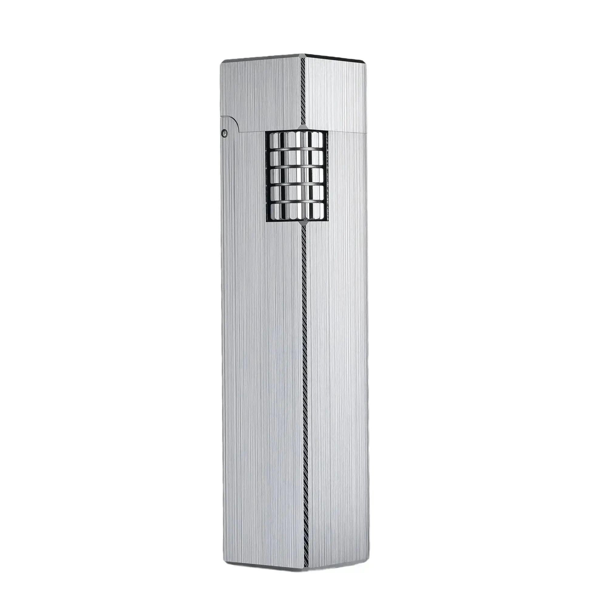Side Slip - Rectangular Lighter - Glossy - Silver THORENS
