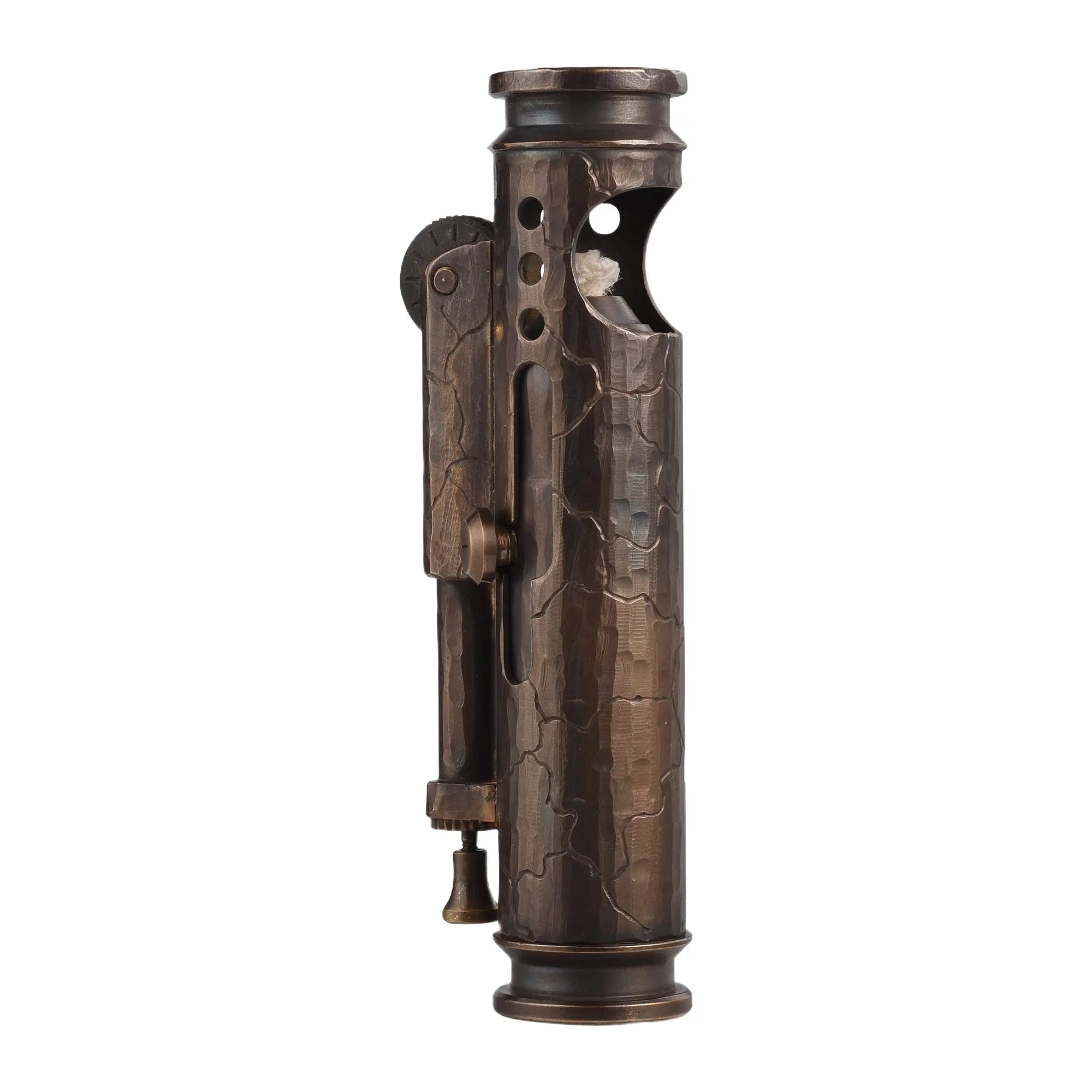2025 New Products｜ Trench Lighter - Battle Soul - Hand Carved Cracks THORENS Lighter Official Site