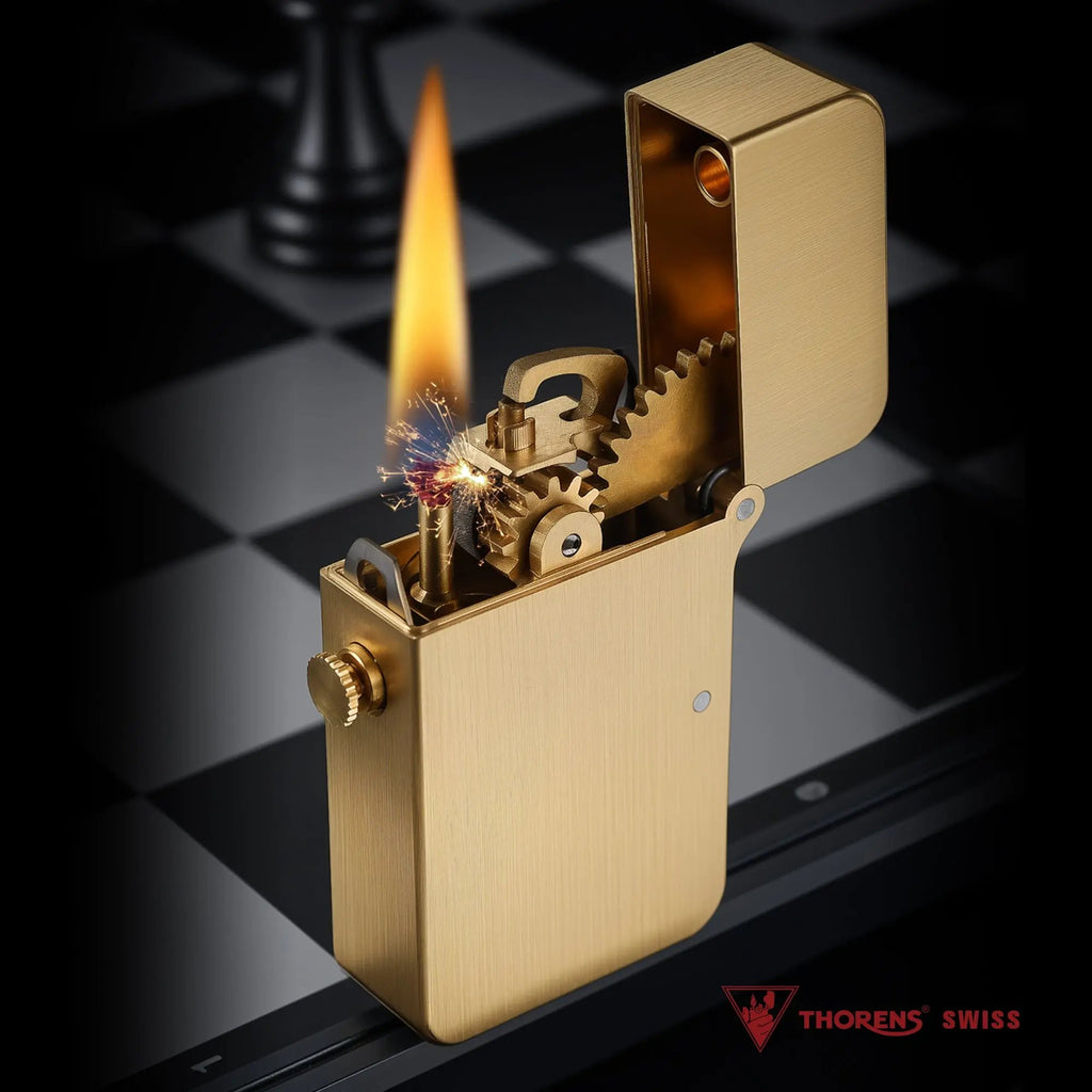 Semi-Automatic Ignition Lighter - Glossy THORENS