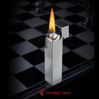 Side Slip - Rectangular Lighter - Small Square - Silver THORENS