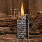 Lockflame - Hand-carved Brick Wall THORENS Lighter Official Site