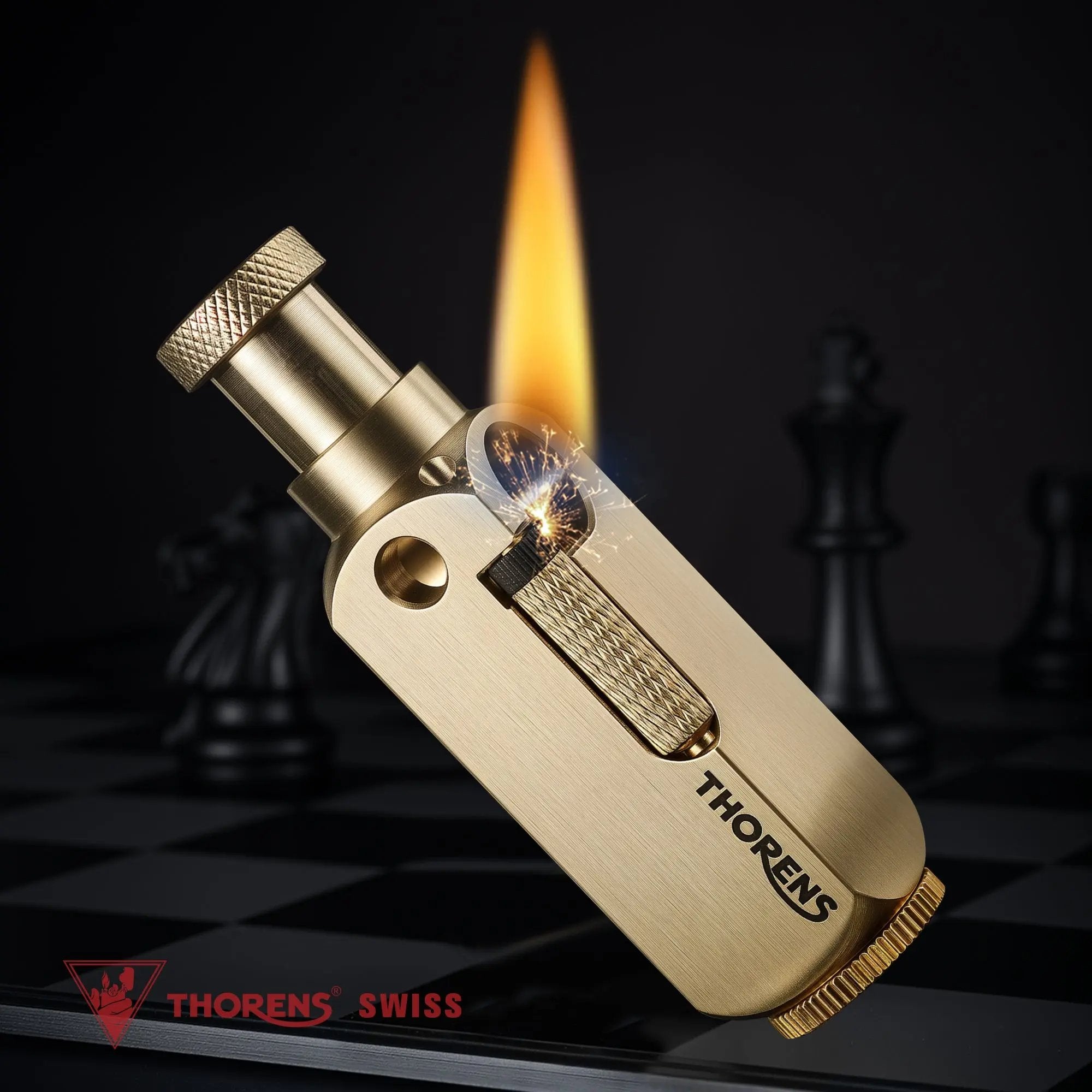Flamido Lighter｜Dual Flame Pipe Design with Side-Slip Ignition