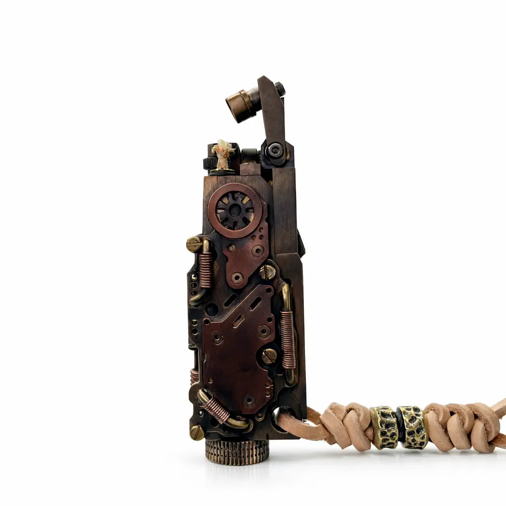 Steampunk – Mechanical Grip - Fine Gear - Antique Bronze  