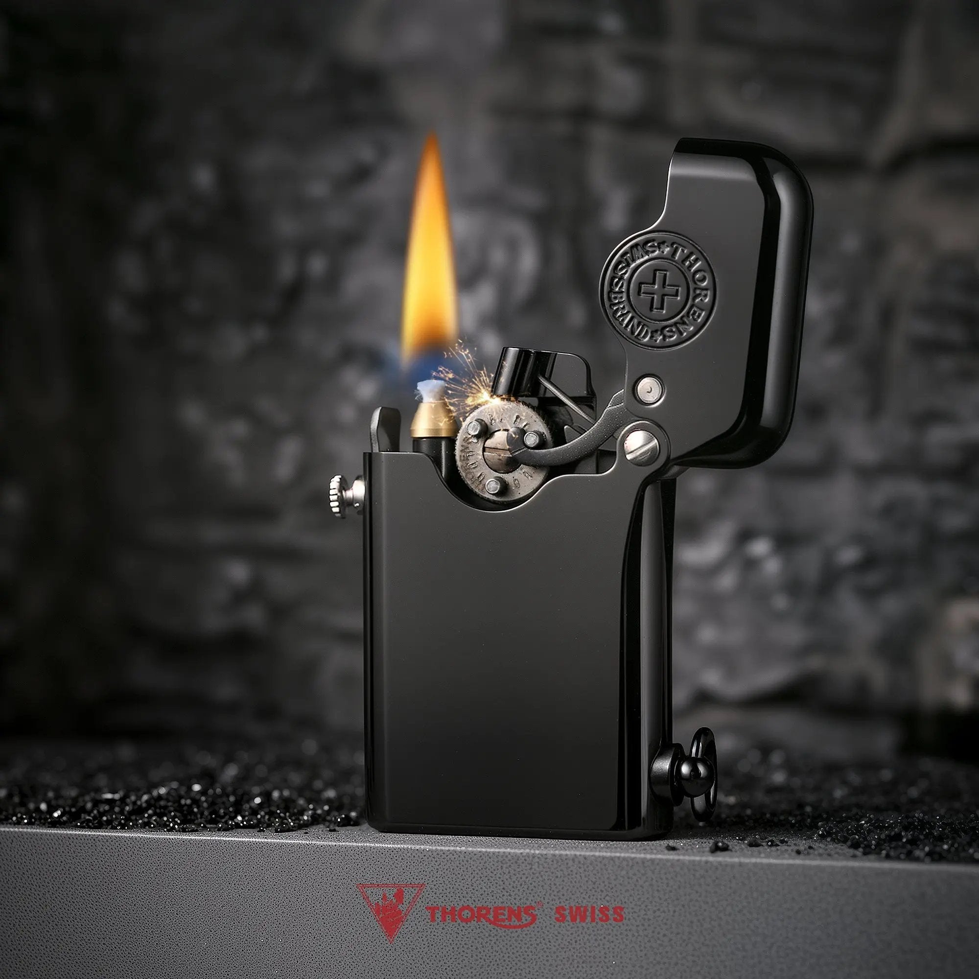 Gen 1 - Single Claw - Glossy with Brand Emblem - Black THORENS