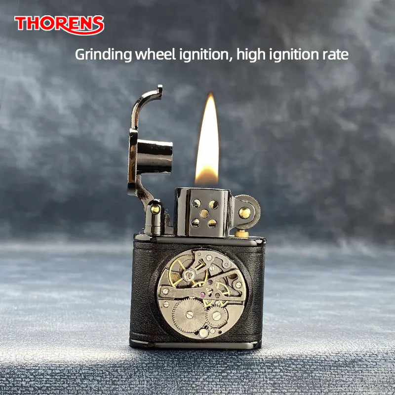 handmade thorens lighter cigar lighter metal lighter brass lighter cool lighter lighter gift kerosene lighter classic lighter refillable lighter reusable lighter