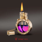 Round - Pocket Watch Lighter - Brass Finish THORENS