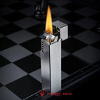 Side Slip - Rectangular Lighter - Glossy - Silver THORENS