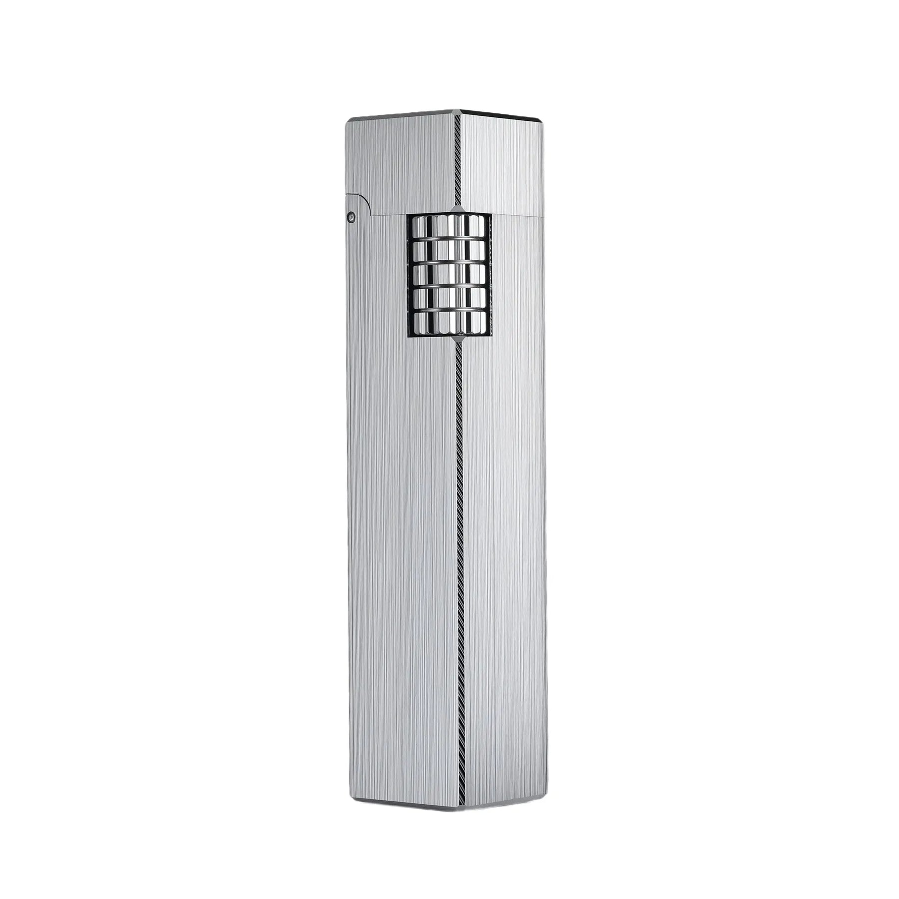 Side Slip - Rectangular Lighter - Glossy - Silver