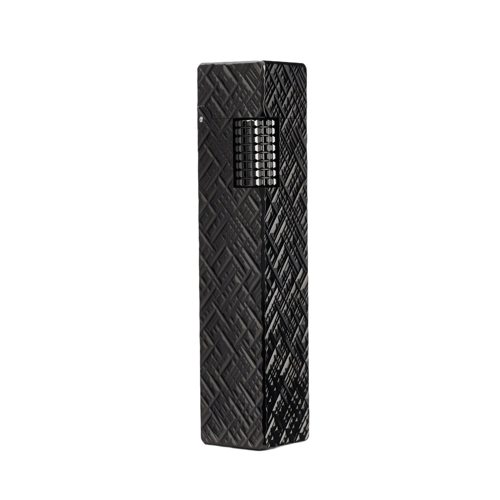 Side Slip - Rectangular Lighter - Black Carving THORENS