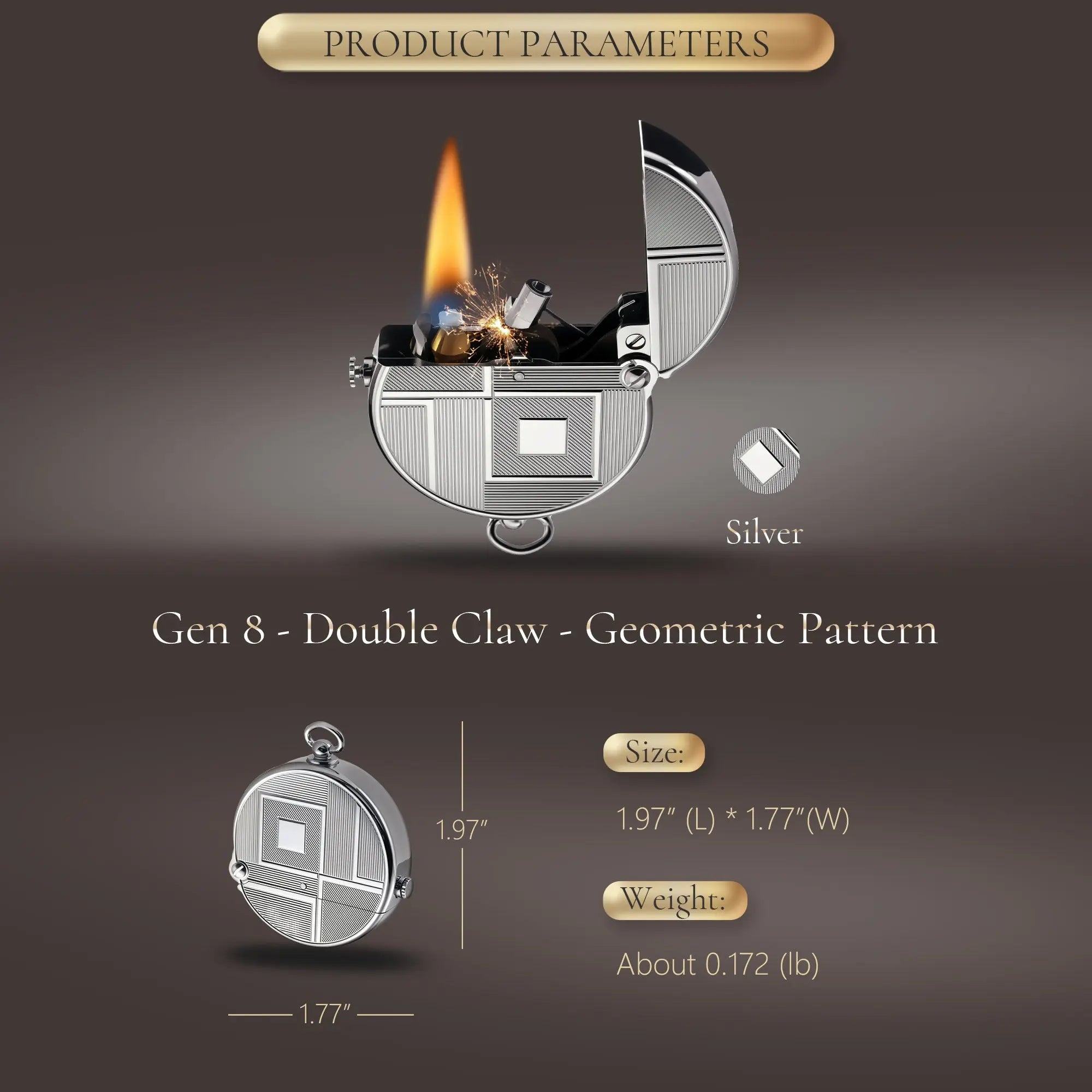 Gen 8 - Double Claw - Geometric Pattern THORENS