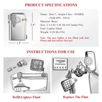 (New) Gen 5 - Single Claw - STORM（Side-fill）- Silver THORENS