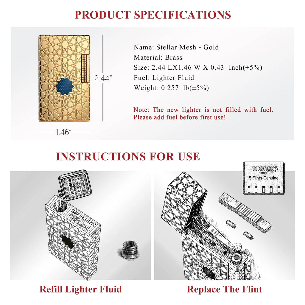 （NEW）Stellar Mesh - Gold THORENS