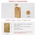 ASPREY Lighter - Glossy -  Copper Color THORENS