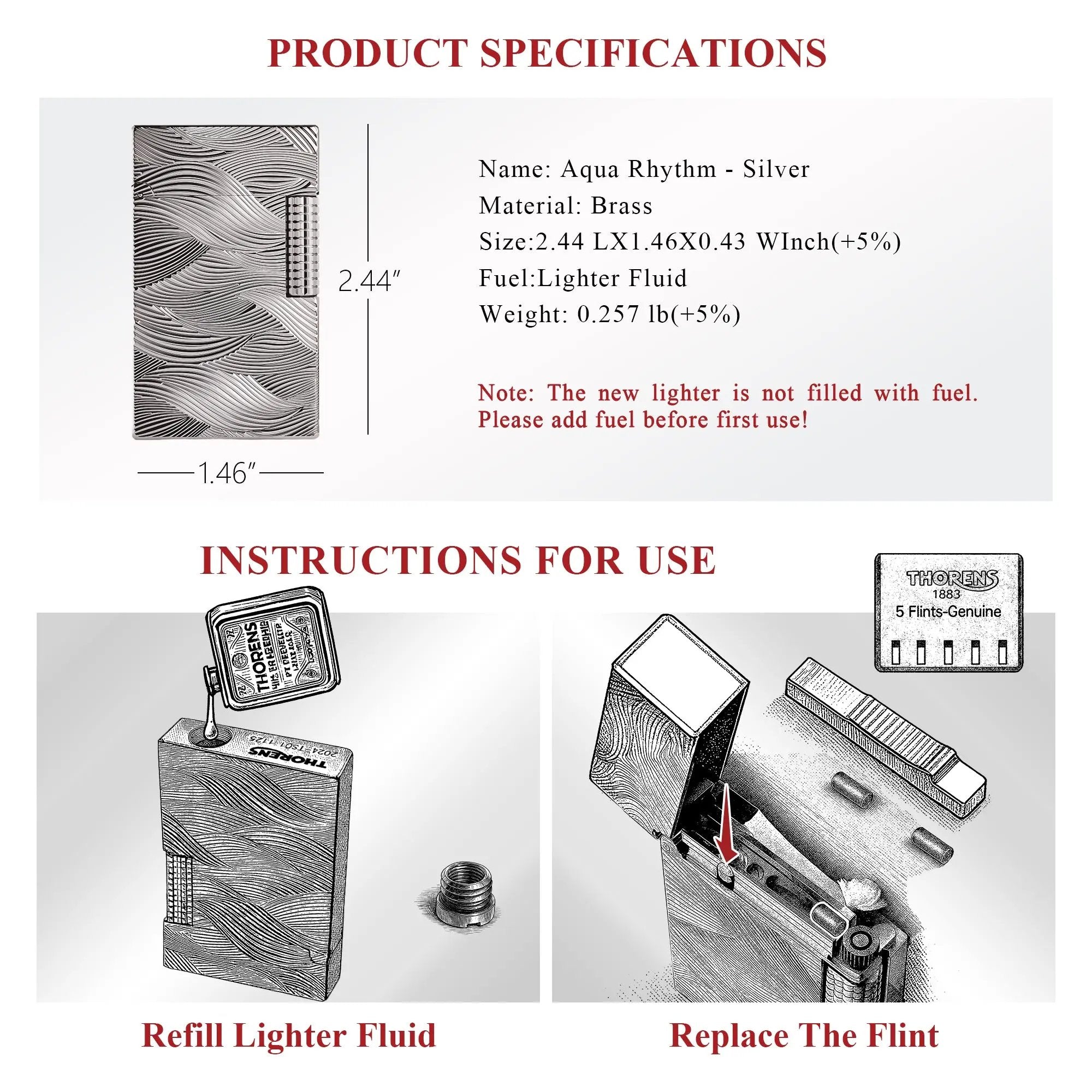 （NEW）Aqua Rhythm - Silver THORENS