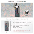 2025 New Products｜Side Slip - Narrow Lighter - Iridescent Ti THORENS