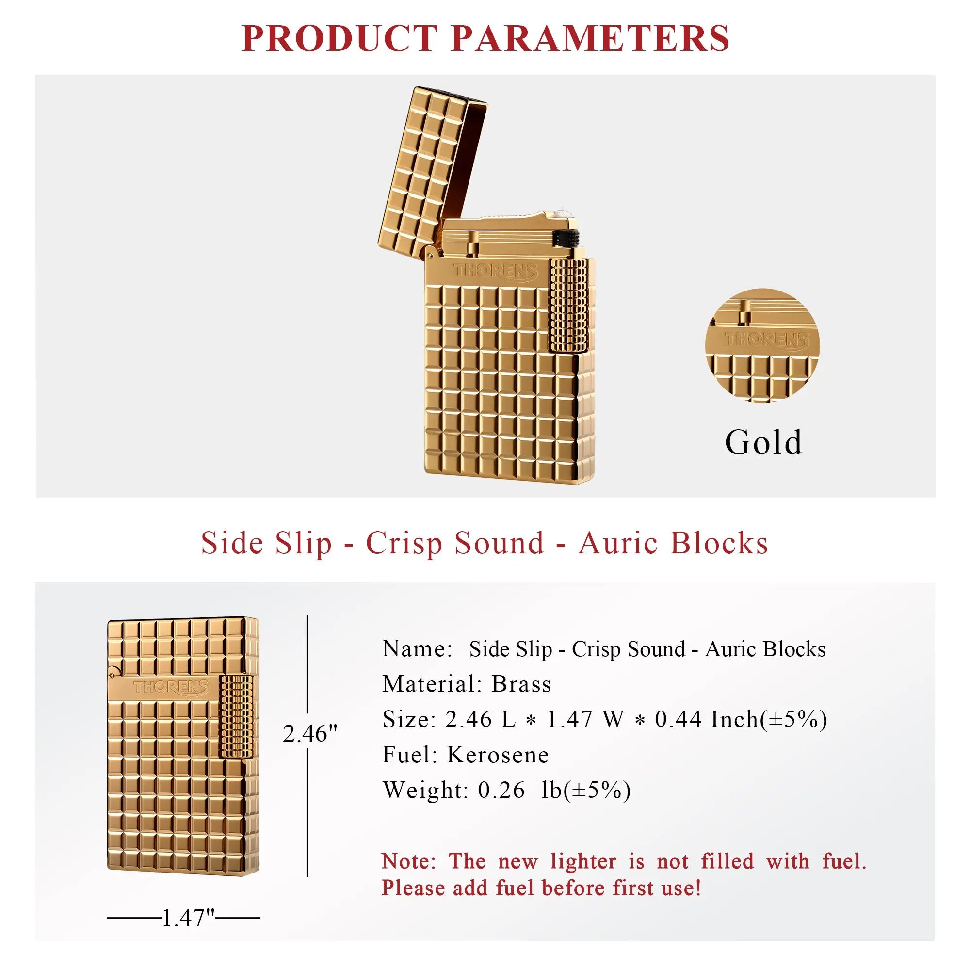 2025 New Products｜Side Slip - Crisp Sound - Auric Blocks THORENS