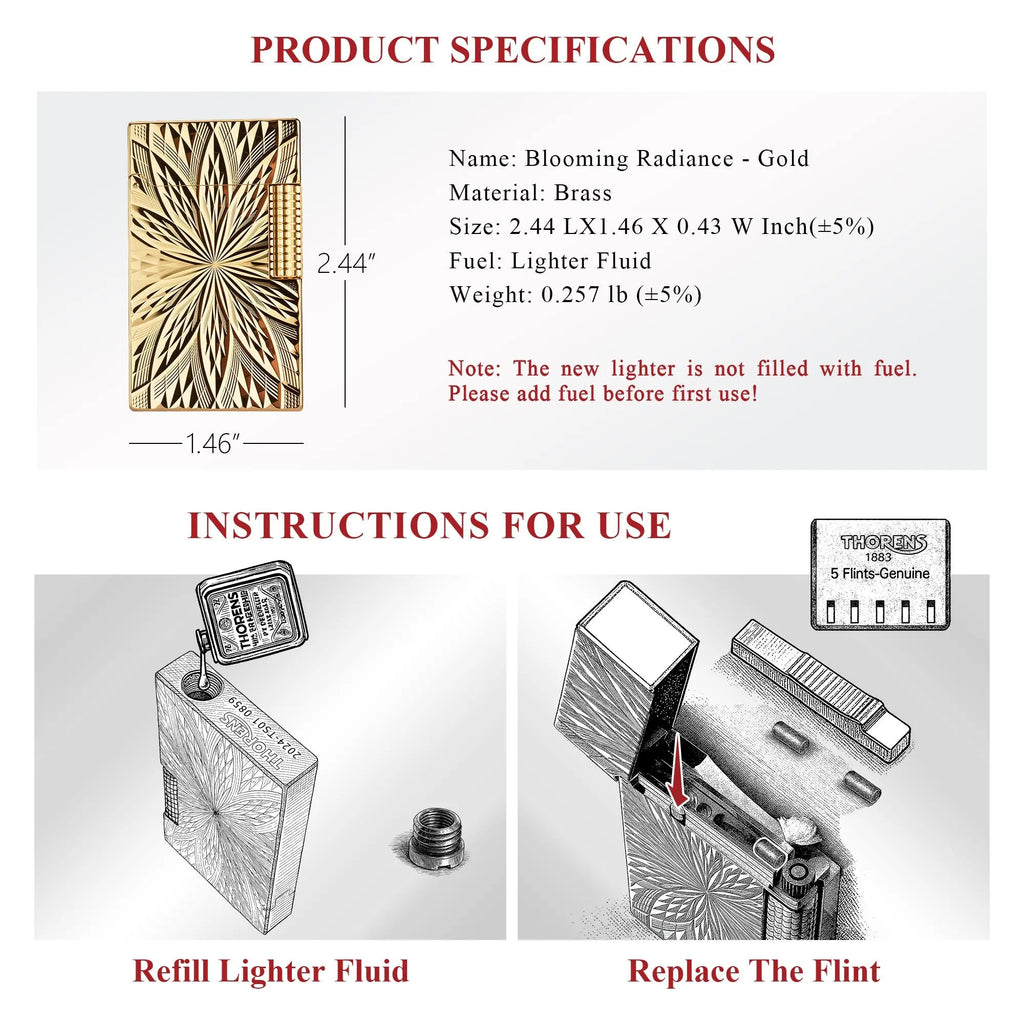 （NEW）Blooming Radiance - Gold THORENS