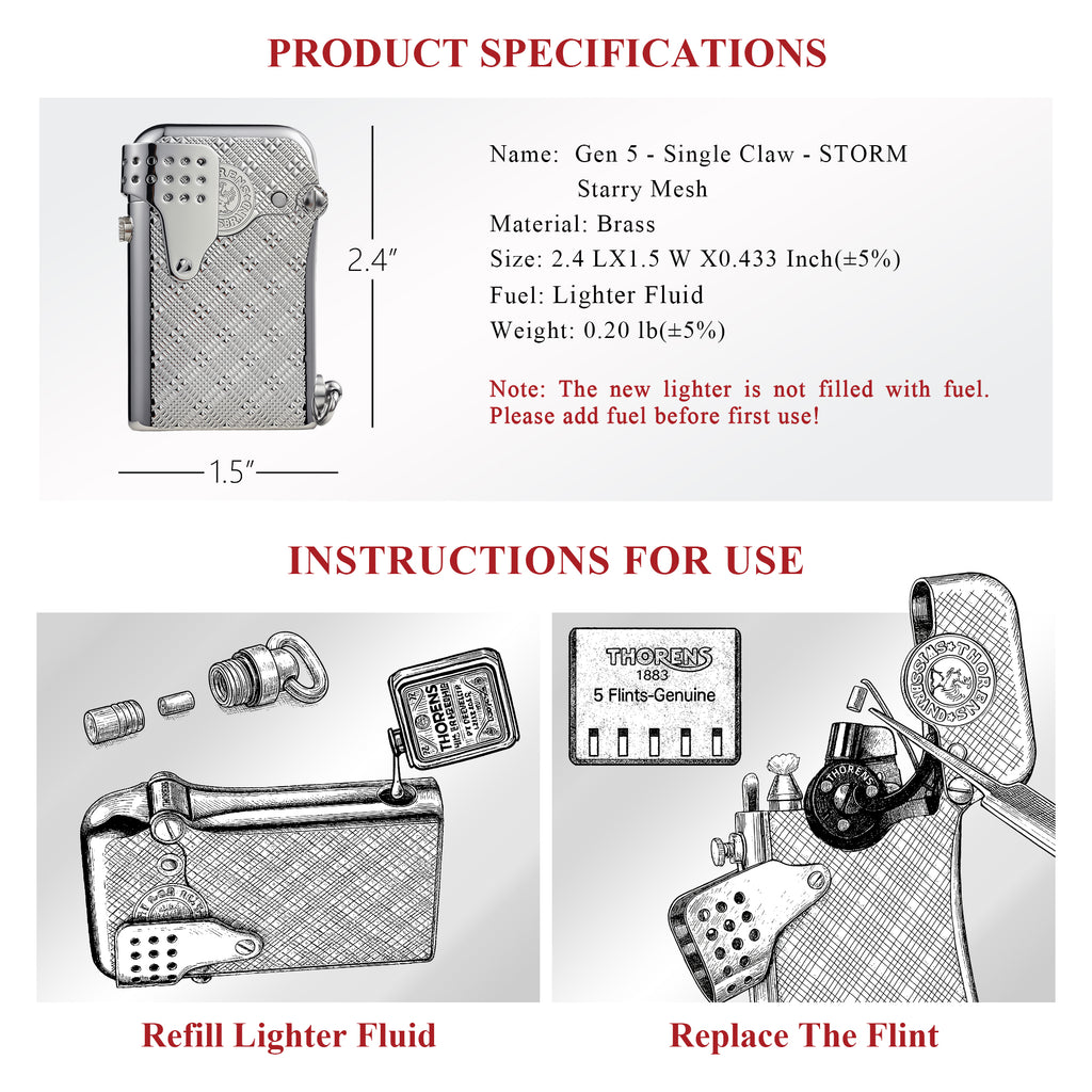 （NEW）Gen 5 - Single Claw - STORM - Starry Mesh