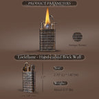 Lockflame - Hand-carved Brick Wall THORENS Lighter Official Site
