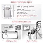 Gen 1 - Single Claw - Glossy with Brand Emblem - Silver THORENS