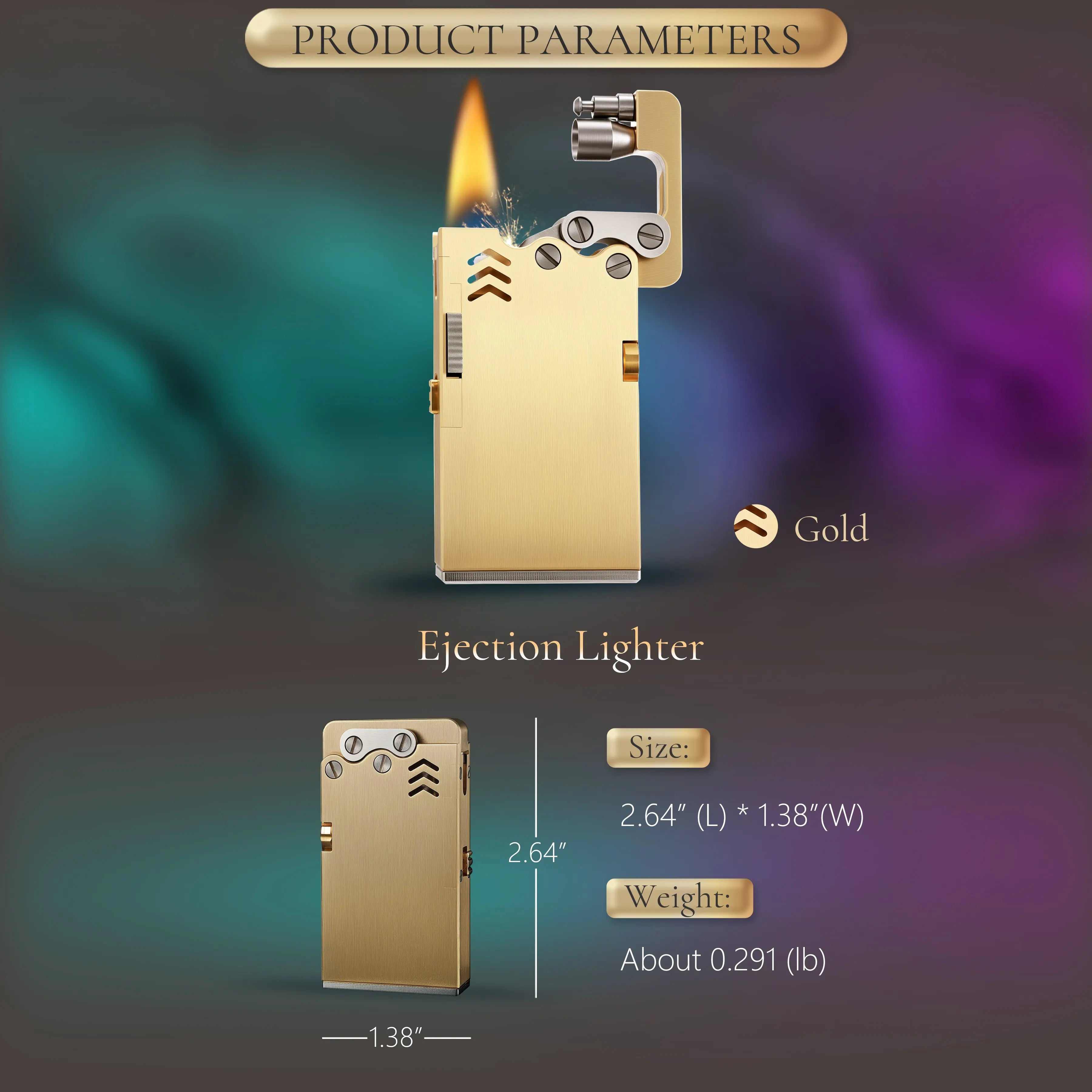 Ejection Lighter - Copper Color THORENS