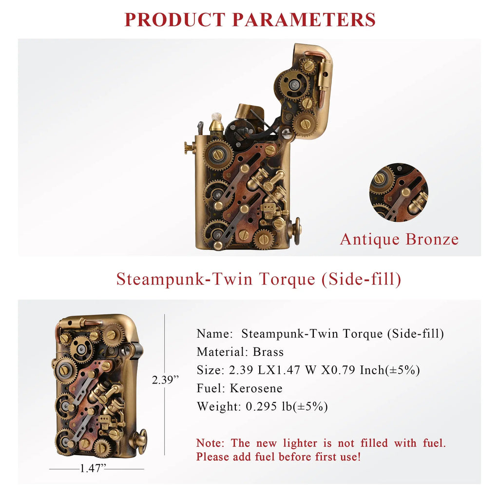 2025 New Products｜Steampunk-Twin Torque (Side-fill) THORENS