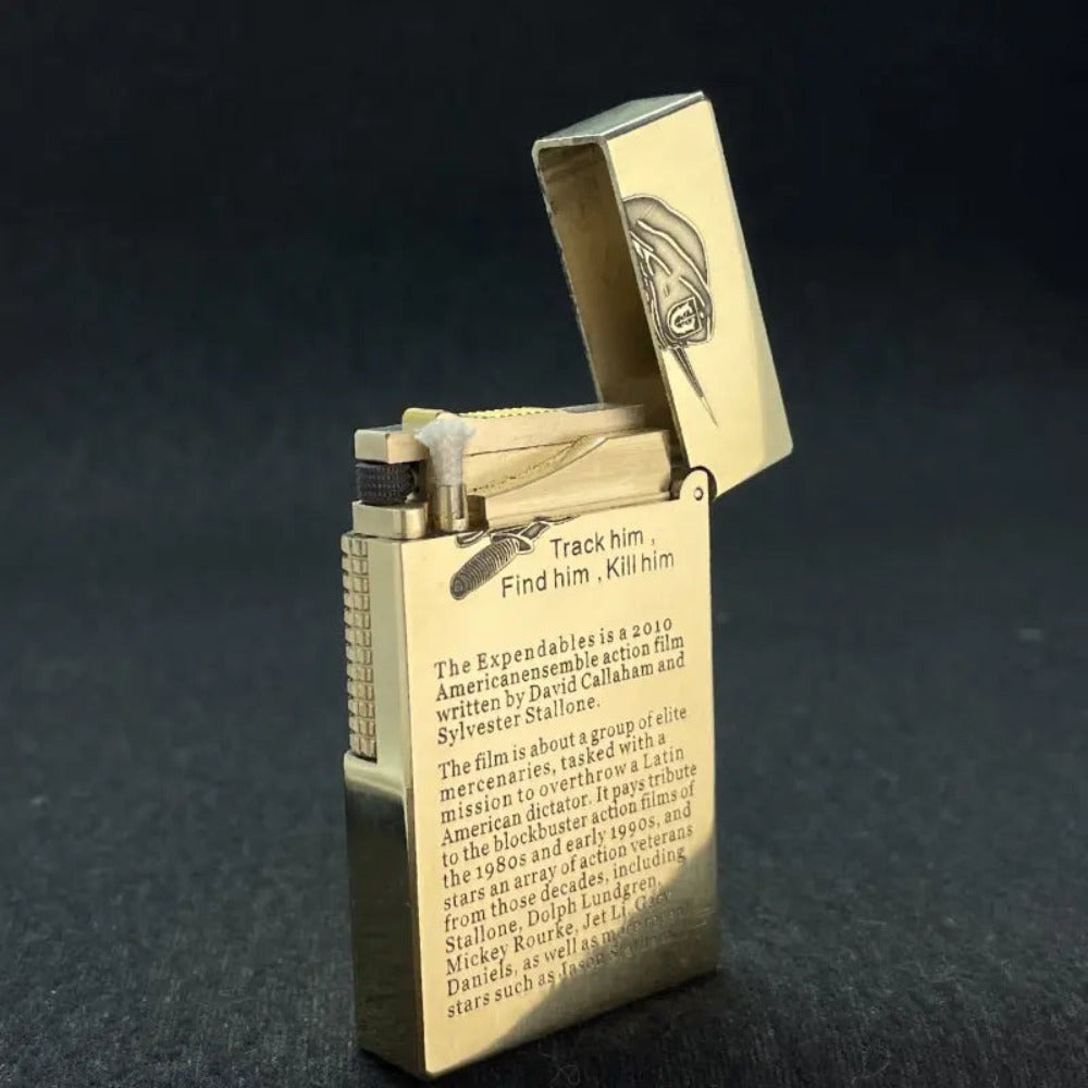 The back view of the lighter