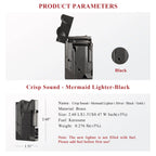 Crisp Sound - Mermaid Lighter - Black THORENS