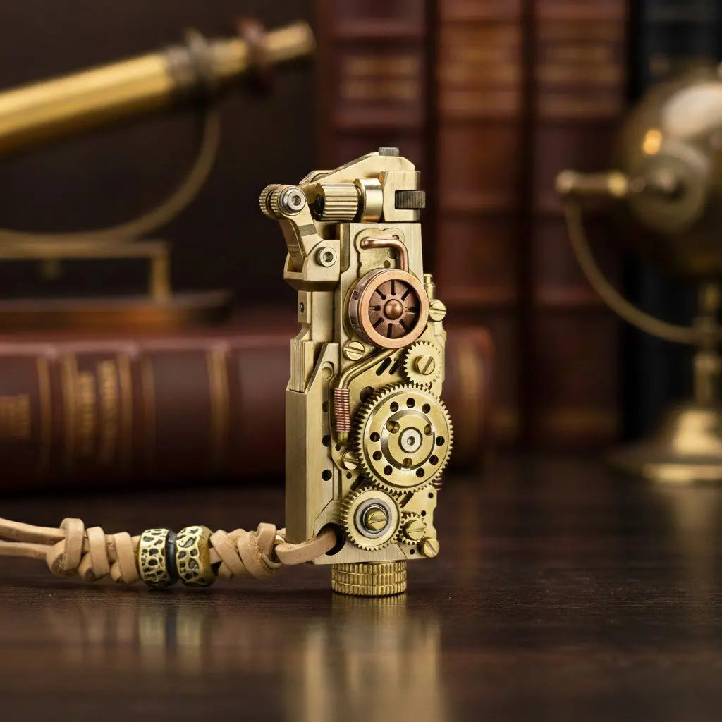 Steampunk – Mechanical Grip - Brass Finish  