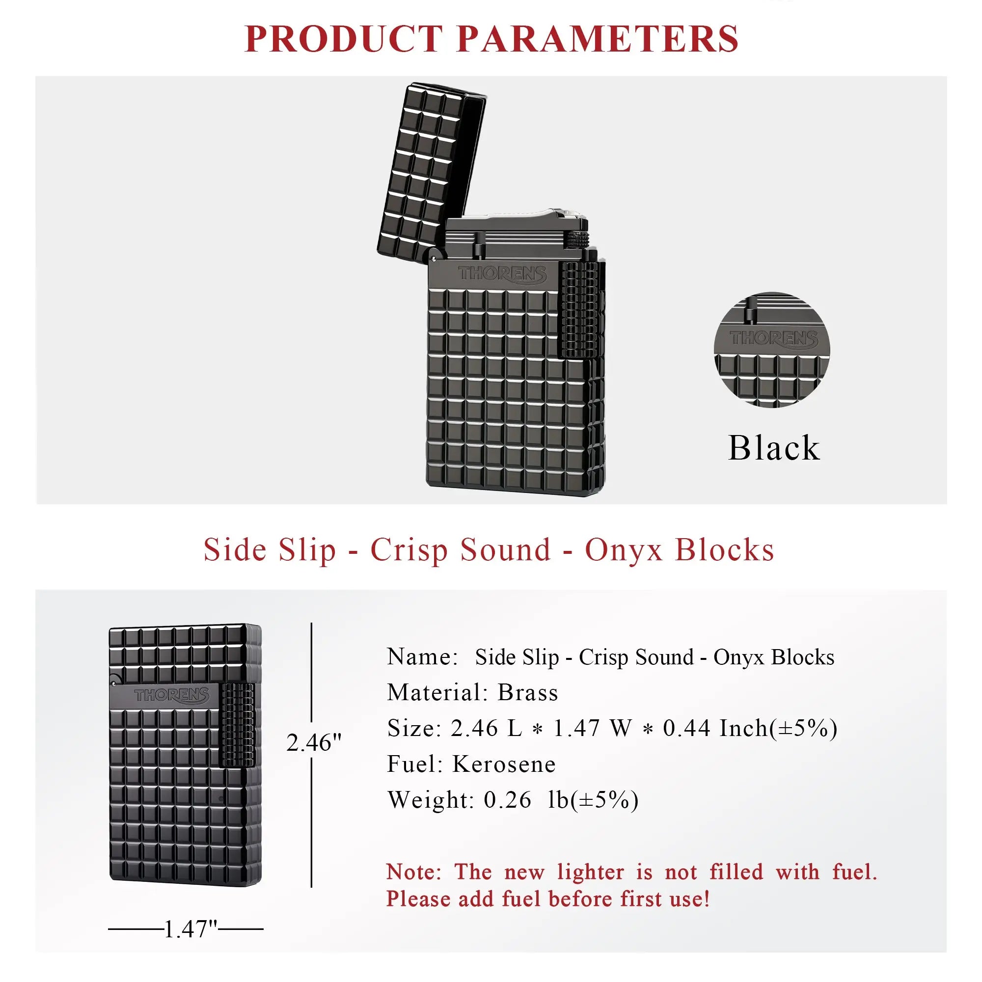 2025 New Products｜Side Slip - Crisp Sound - Onyx Blocks THORENS