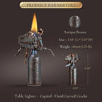 2025 New Products｜ Trench Lighter - Capitol - Hand Carved Cracks THORENS