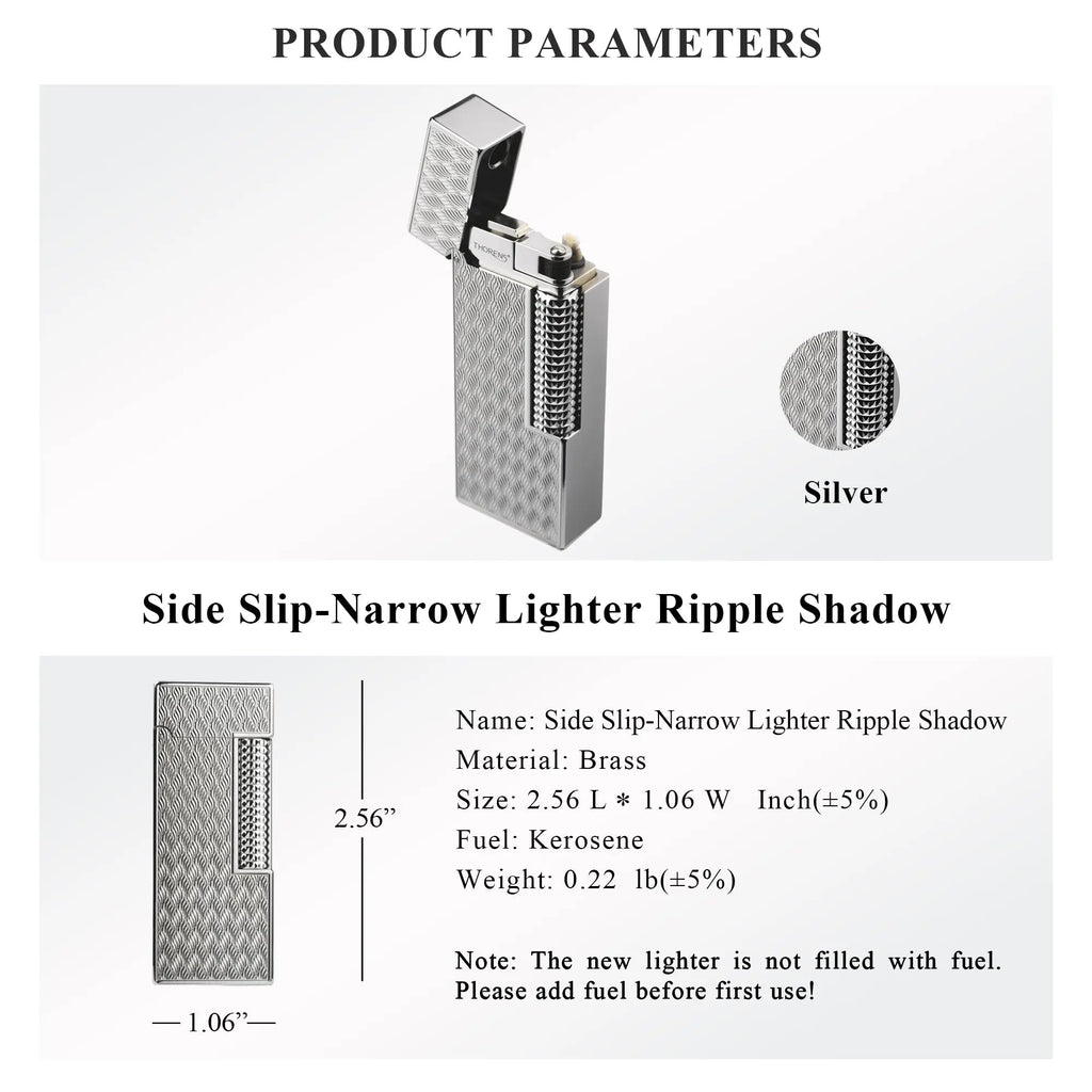 2025 New Products｜Side Slip - Narrow Lighter - Ripple Shadow THORENS