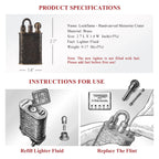 Lockflame - Hand-carved Meteorite Crater THORENS