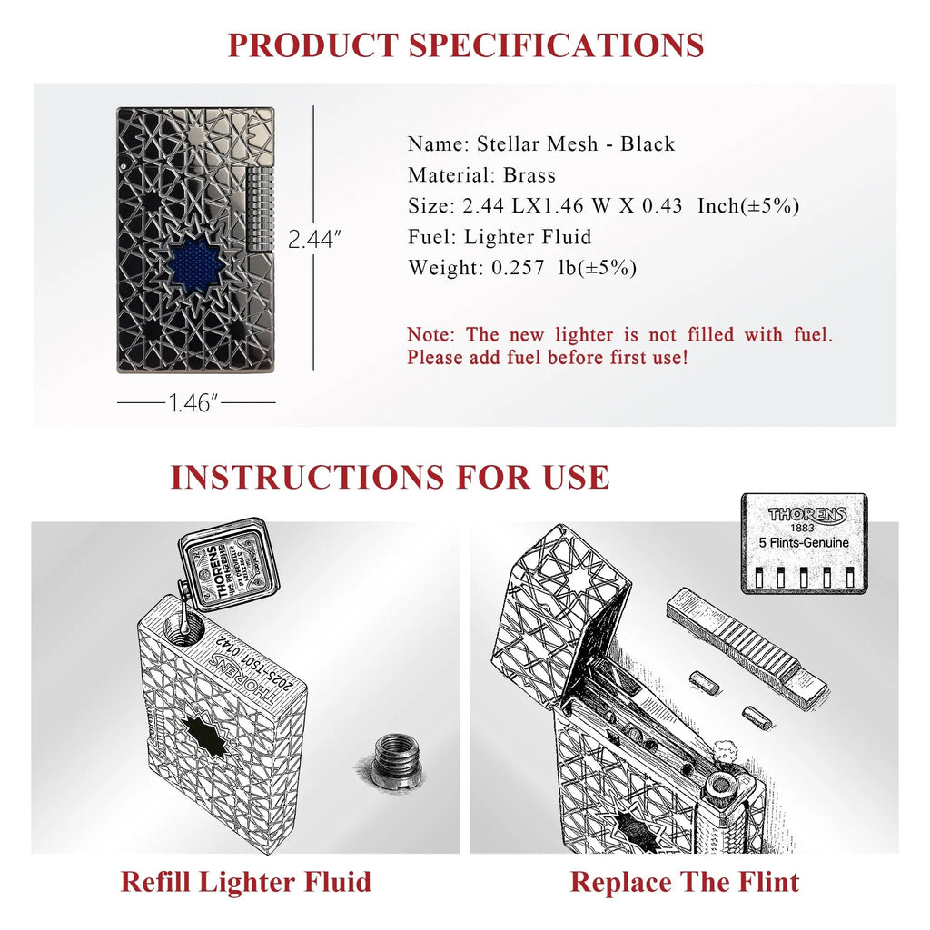 （NEW）Stellar Mesh - Black THORENS