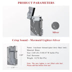 Crisp Sound - Mermaid Lighter - Silver THORENS