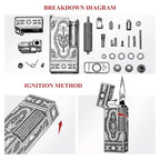 Side Slip - Narrow Lighter - Holy Grail - Black THORENS