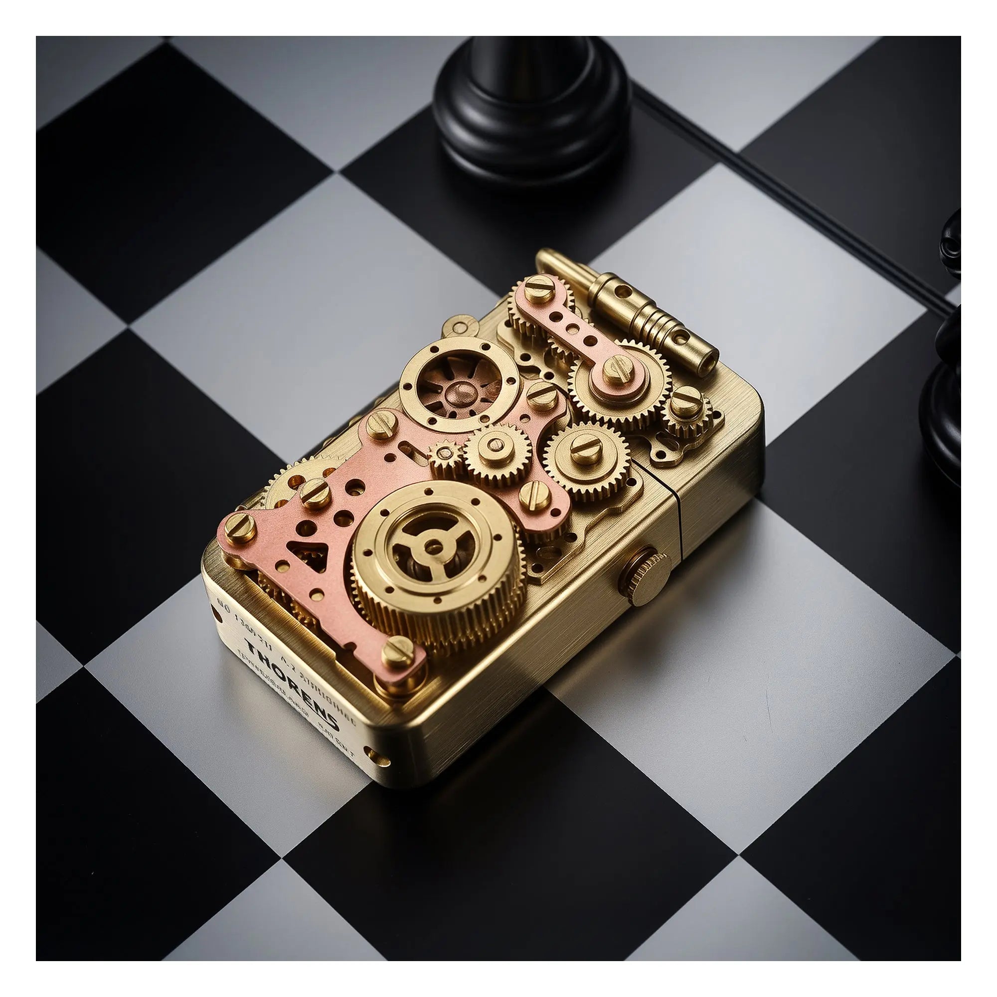 Steampunk Lighter - Gear Linkage THORENS