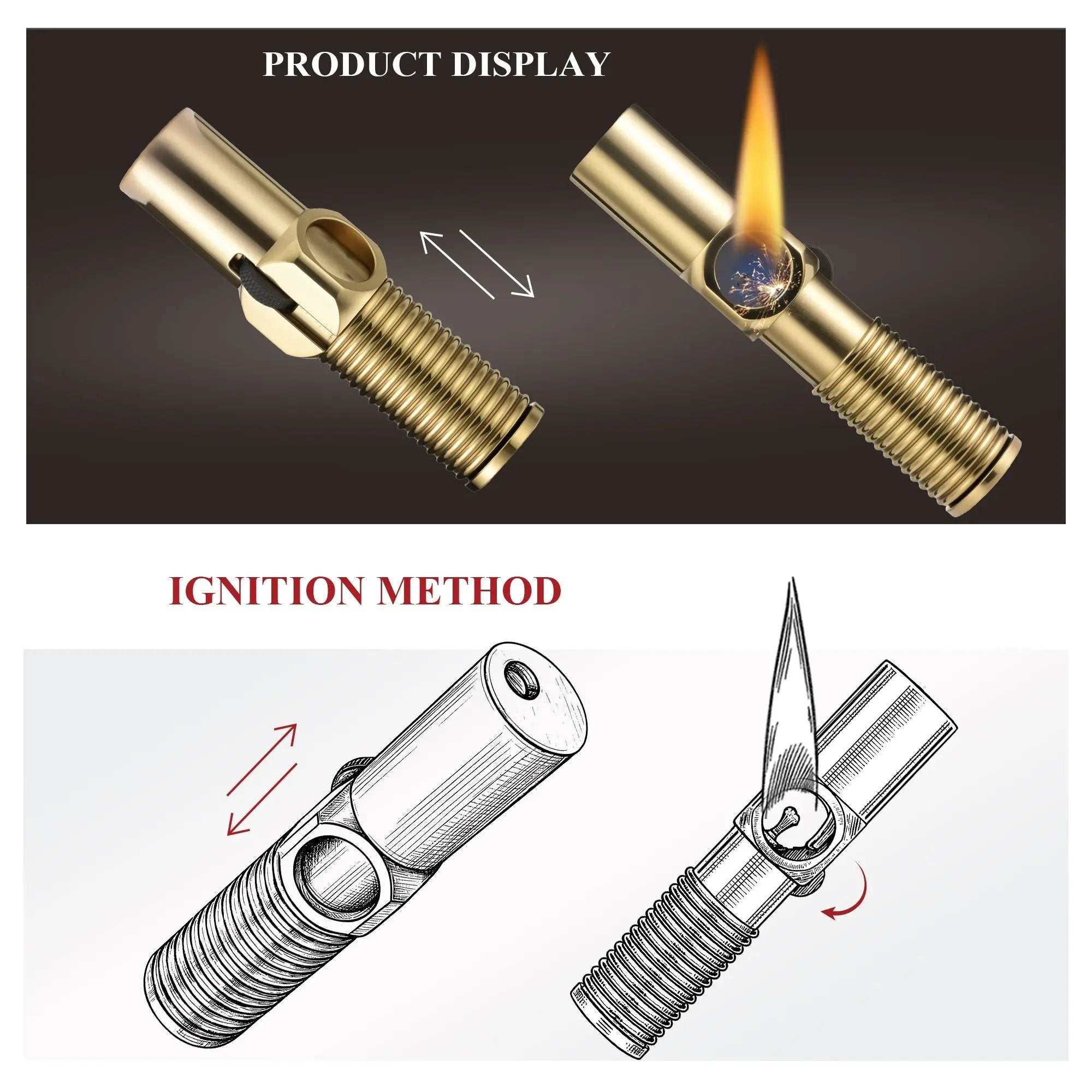 Trench Lighter - Big Screw THORENS