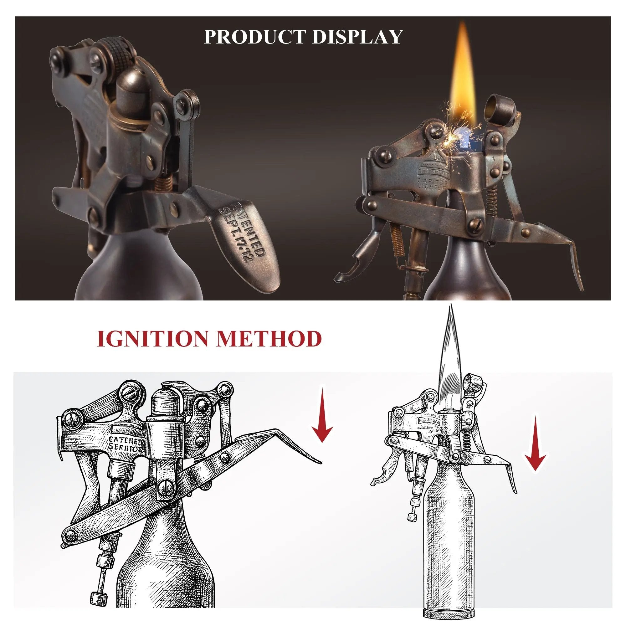 Table Lighter - Capitol - Glossy THORENS