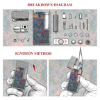 Side Slip - Narrow Lighter - Iridescent Ti THORENS