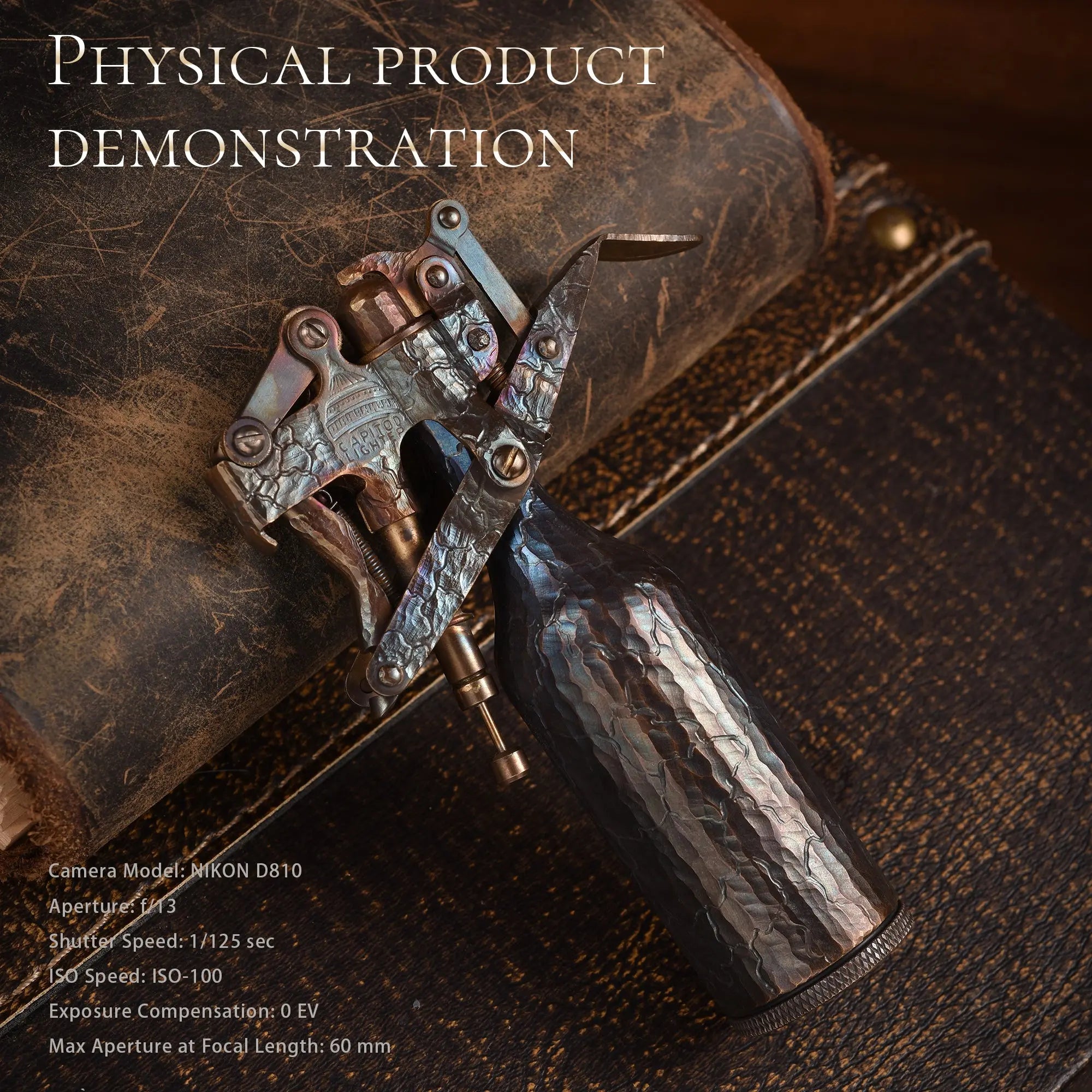 2025 New Products｜ Trench Lighter - Capitol - Hand Carved Cracks THORENS