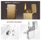 Semi-Automatic Ignition Lighter - Glossy THORENS