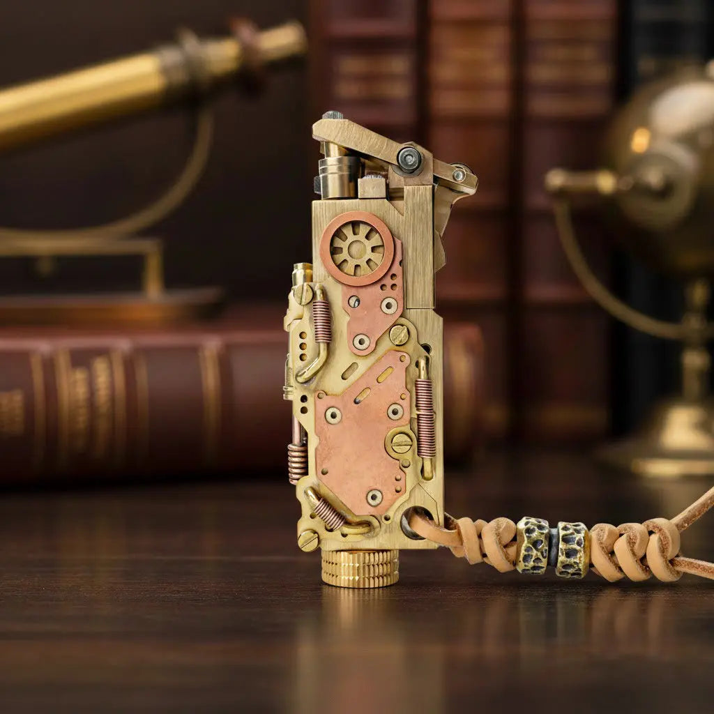 Steampunk – Mechanical Grip - Brass Finish  