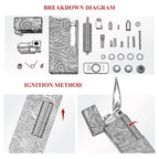 Side Slip - Narrow Lighter - Starry Sky THORENS