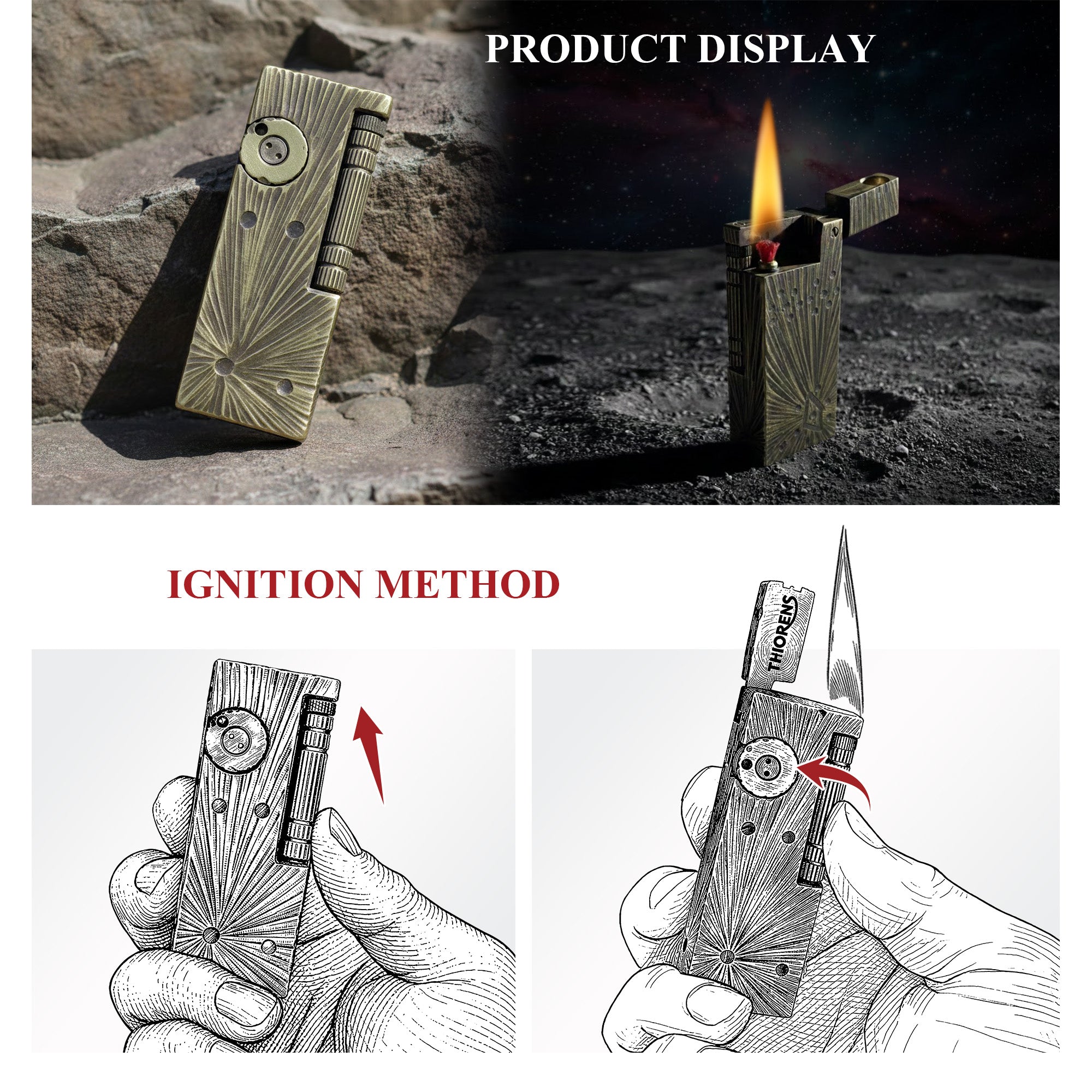 Side Slip - Narrow Lighter - Meteorite Crater